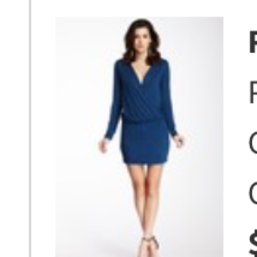 RACHEL PALLY Dark Blue Paxton Wrap Dress